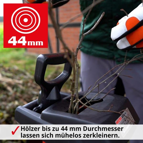 Actual product image Hecht Elektro Gartenhäcksler