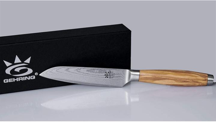 Gehring Profi Santokumesser 13 cm mit Holzgriff (13 cm)