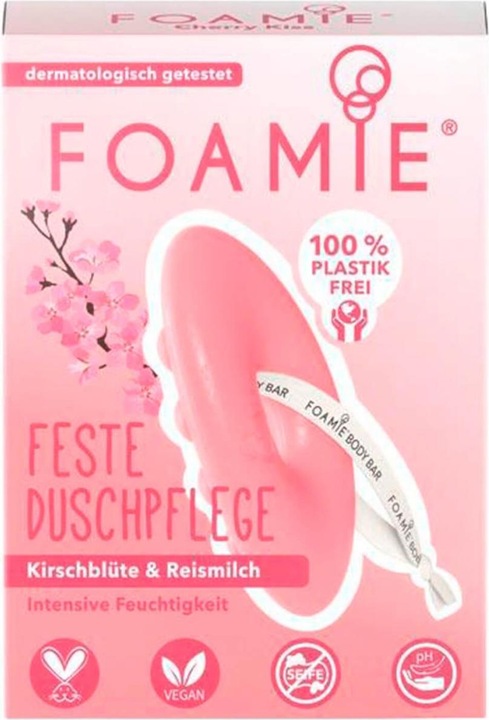 Foamie Feste Duschpflege Cherry Kiss 80 g