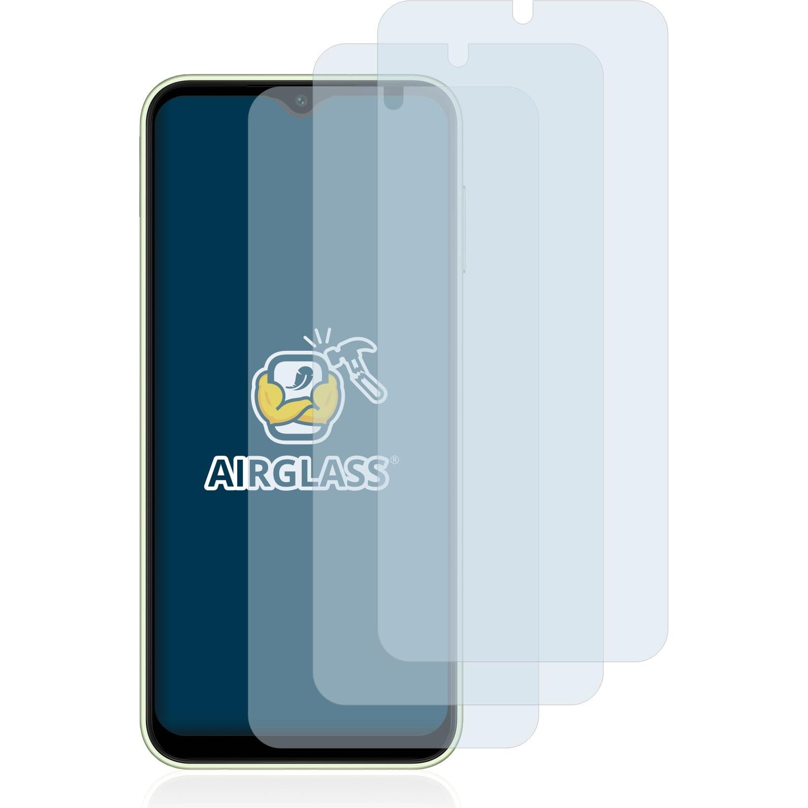 Thumbnail - BROTECT AirGlass Panzerglasfolie (3 Stück, Samsung Galaxy A14 5G), Smartphone Schutzfolie, Transparent
