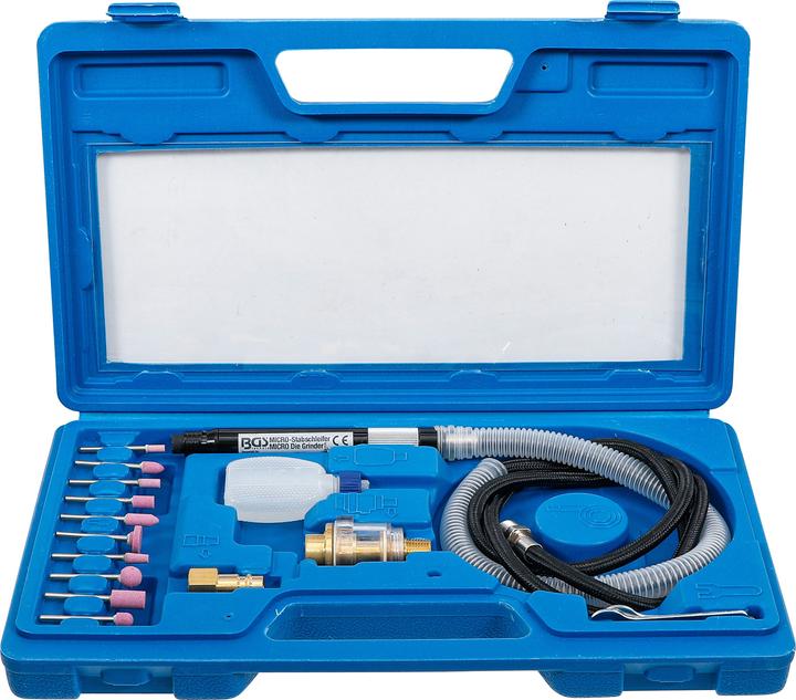 Produktbild BGS Druckluft-Micro-Stabschleifer-Satz 17-tlg. (Geradschleifer)