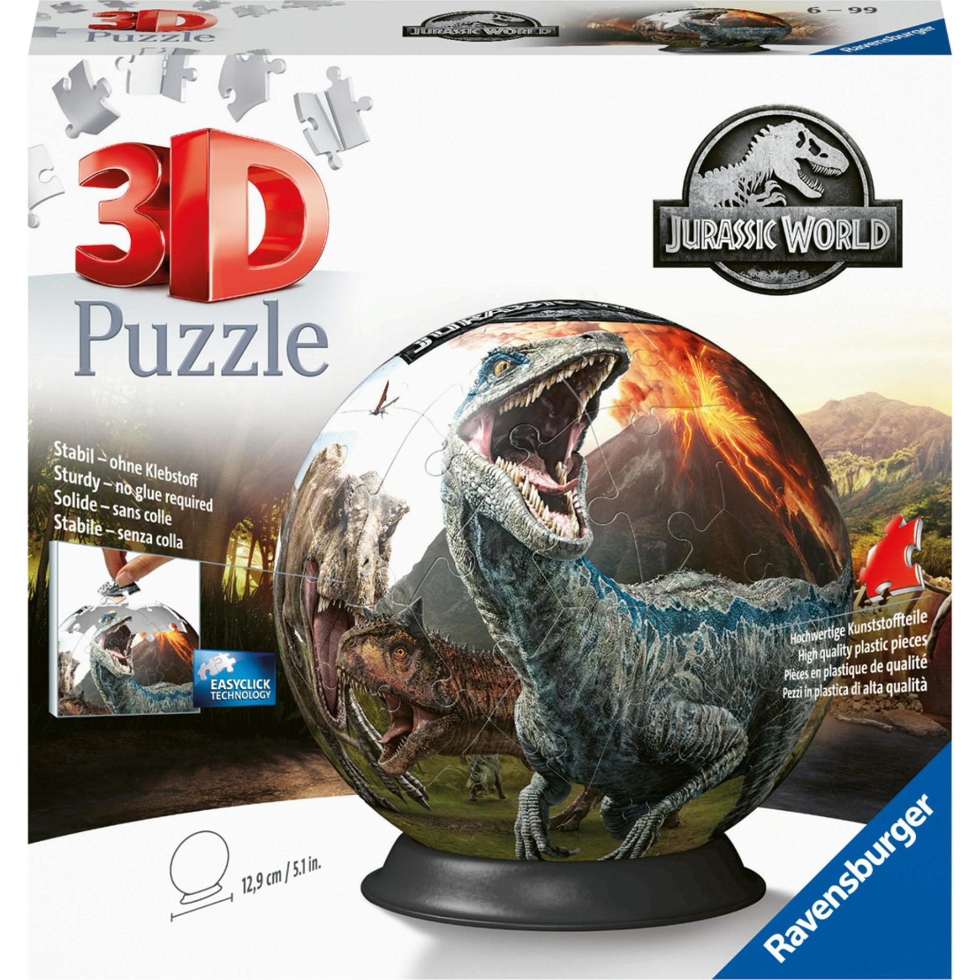 Thumbnail - Ravensburger Puzzle-Ball Jurassic World (72 Teile)