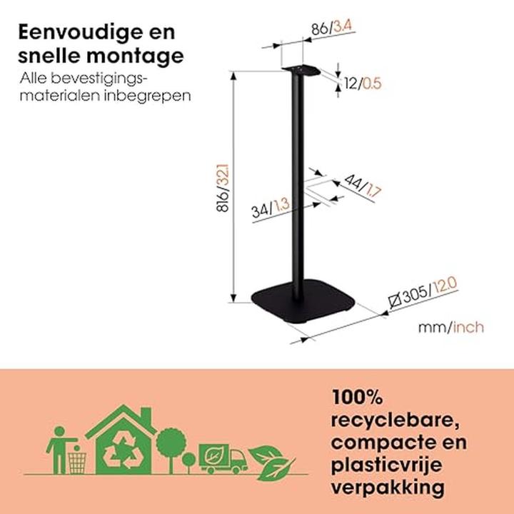Actual product image Vogels SFS 4133 for Sonos Era 300 (1 pcs., Stand, Not movable)