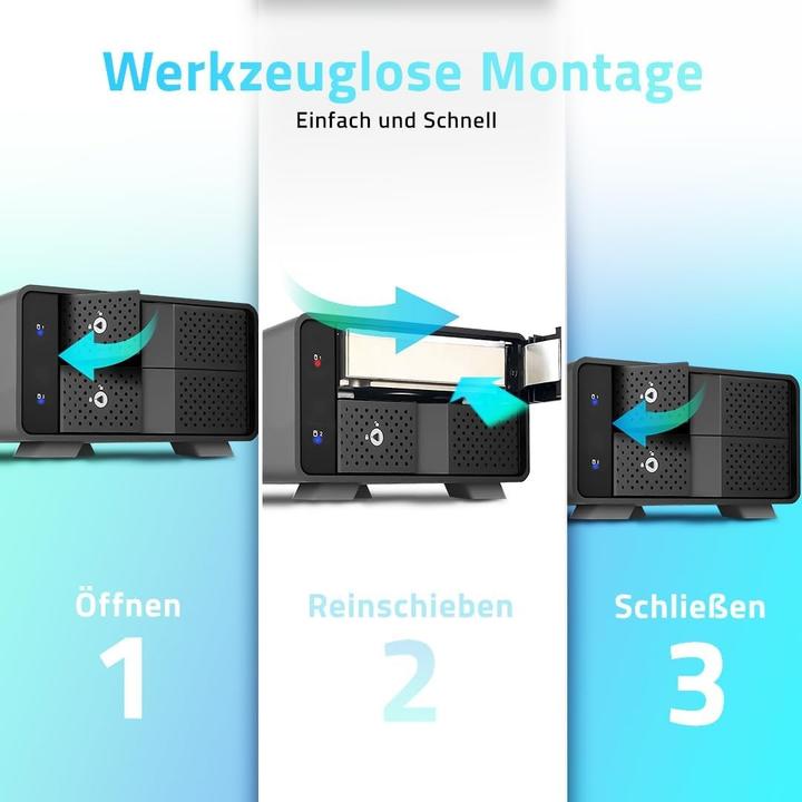 Productafbeelding Fantec MB-X2U31H 2x 3,5 Gehäuse (3.5")