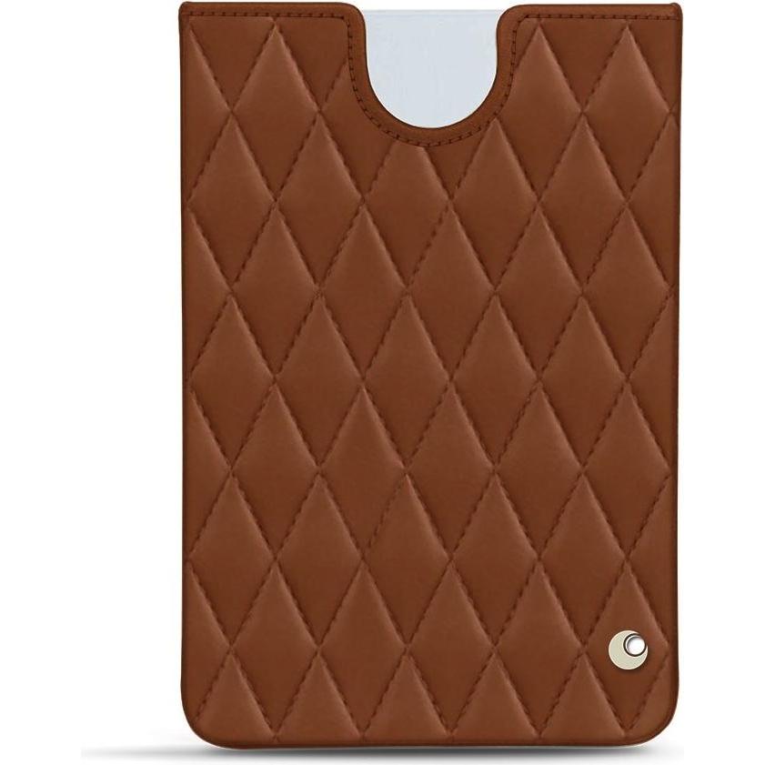 Noreve Lederschutzhülle (Microsoft Surface Duo), Smartphone Hülle, Braun