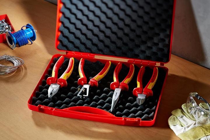 Productafbeelding Knipex Gereedschapskist "RED" Elektrisch Set 1 00 20 15 (275 mm)