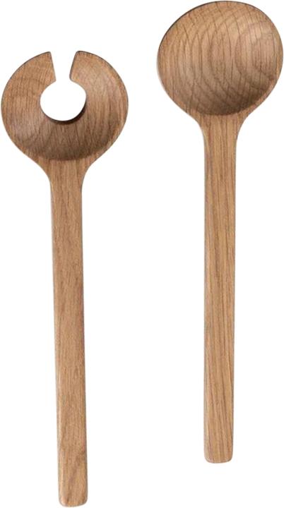 Immagine prodotto Bitz Insalata server Oak Set, 24 cm (Server insalata)