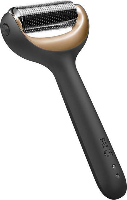 Actual product image Konjac Sponge Roller do mezoterapii igłowej twarzy i ciała 9w1 Geske z Aplikacja (szary)