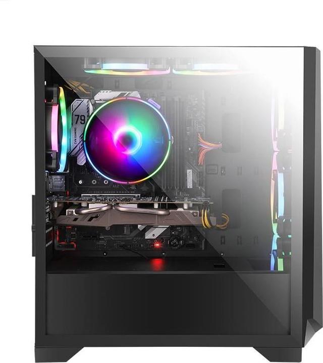Actual product image Segotep Ares black case (Mini-ITX)