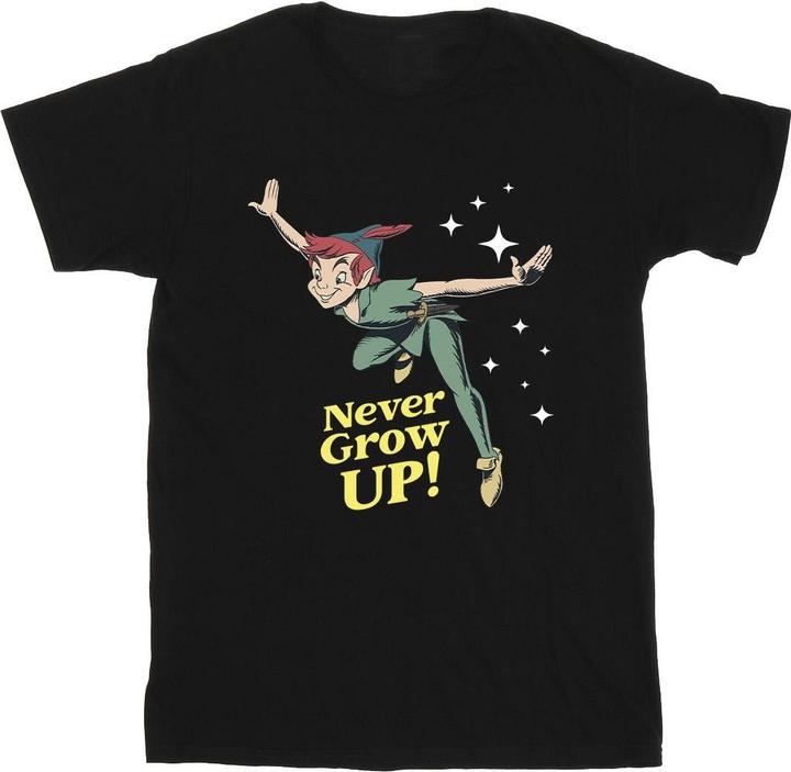 Immagine prodotto Disney Peter Pan Never Grow Up Maglietta Uomo (L)
