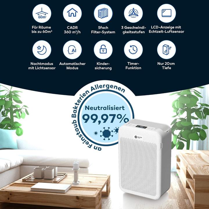 Image du produit Balter LR-02 avec HEPA H13 (60 m²)