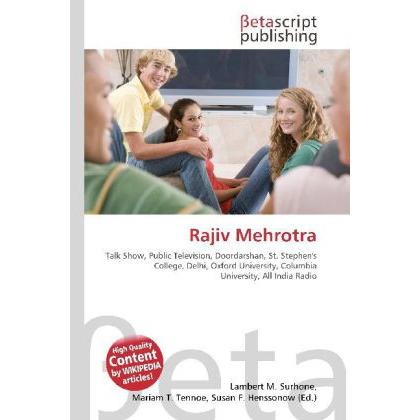 Rajiv Mehrotra, Fachbücher