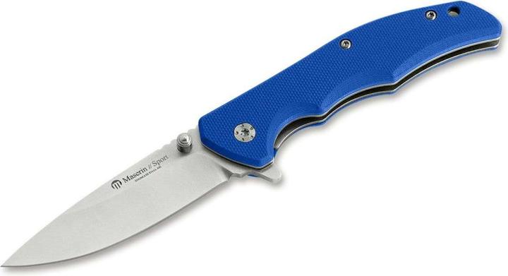 Immagine prodotto Maserin Coltello sportivo Droppoint G10 Blu (7.50 cm)