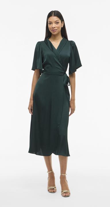 Image du produit Vila VIENNA Kurzarm Kleid mit V-Ausschnitt (36)