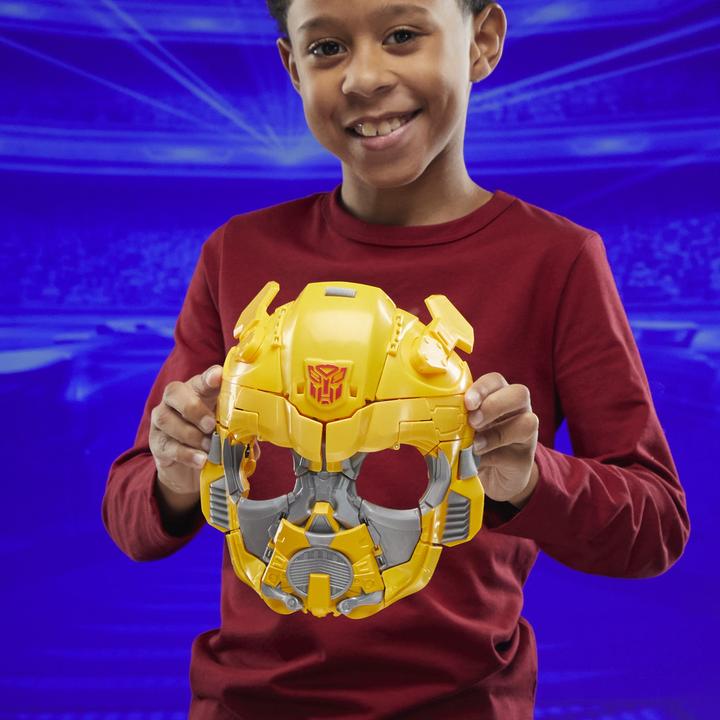 Actual product image Hasbro Transformers One 2 in 1 Bumblebee B-127 Mask Action Figure