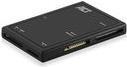 Produktbild USB 3.2 card reader, SD/micro SD/SDHC, black (USB)