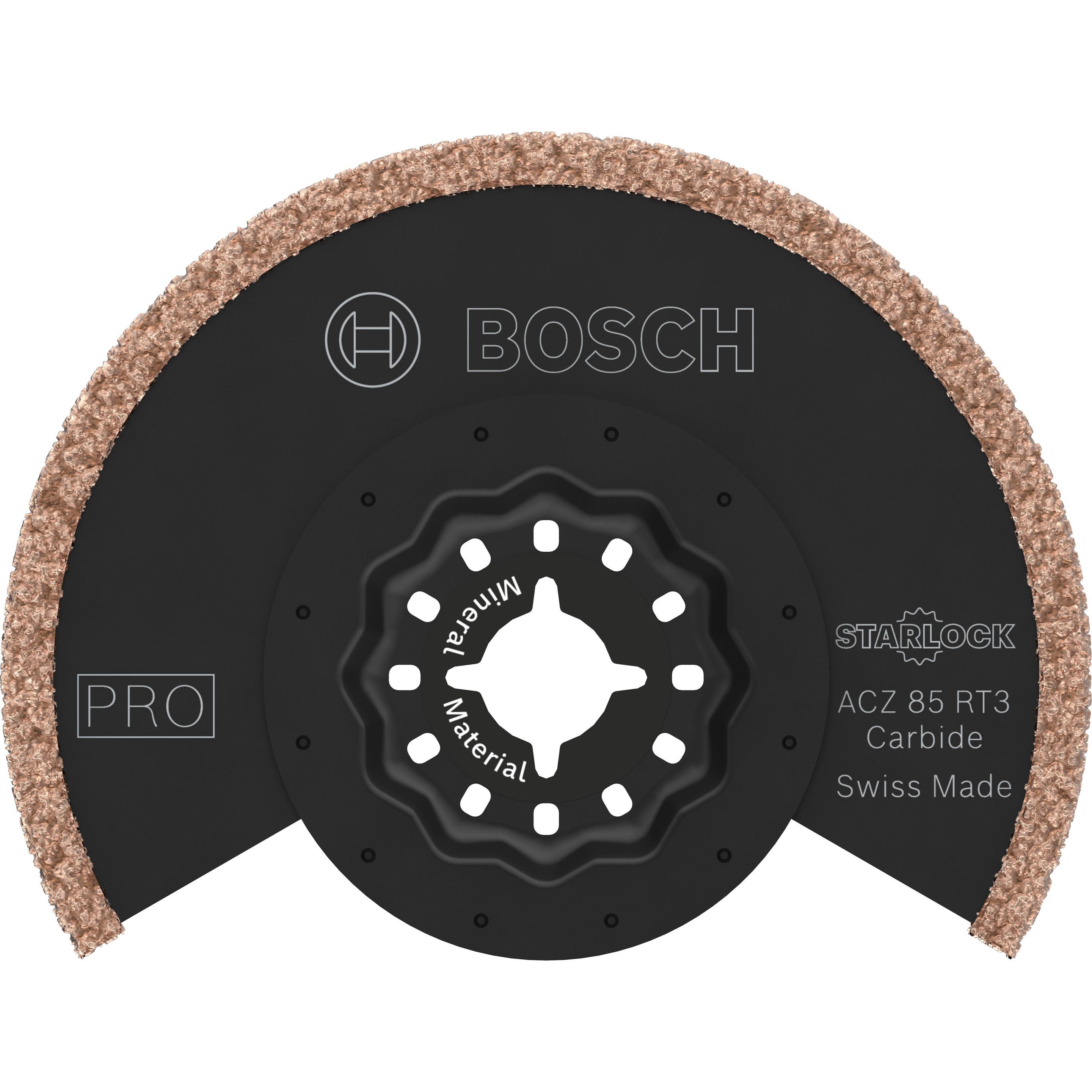 Bosch Professional Zubehör, Sägeblatt, PRO ACZ 85 RT3 Blatt für Multifunktionswerkzeuge, 85 x 2.5 mm