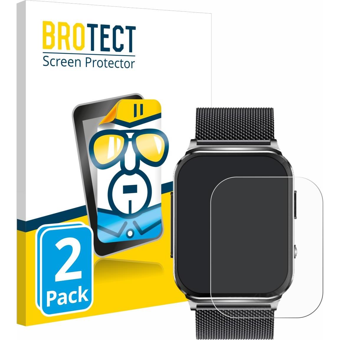 Thumbnail - BROTECT Schutzfolie Displayschutz Klar, Smartwatch Schutzfolie, Transparent