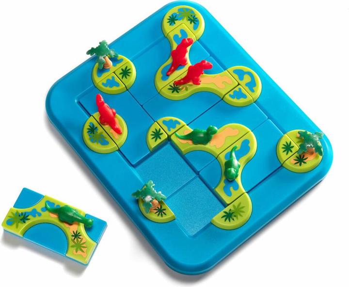 Actual product image Smart Games Dinosaurs - Mysterious Islands (German, French, Italian, English)