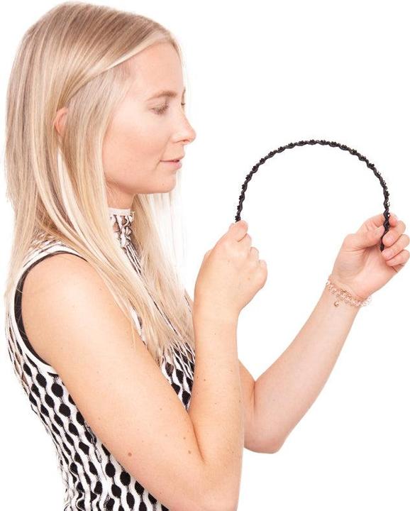 Image du produit Invisibobble Bandeau de cheveux Hairhalo black sparkle