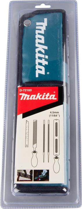 Actual product image Makita D-72160 Sharpening set for cutting chain 4.5 mm (420 mm)