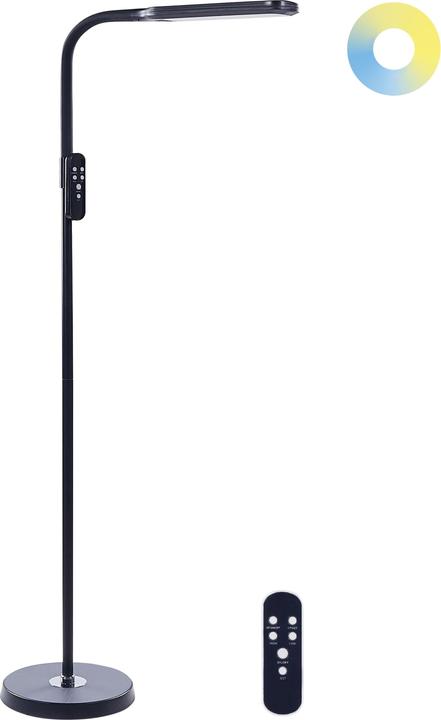 Image du produit Beliani Lampadaire LED Noir ARIES (540 lm)