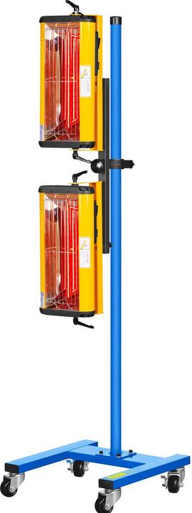 Produktbild MSW Lacktrockner Strahler Infrarotstrahler Heizstrahler Infrarot Lampe Auto 2.200 W (2.20 W)