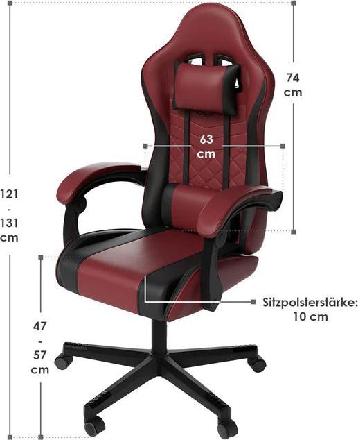 Image du produit Juskys Bürostuhl HyperSeat