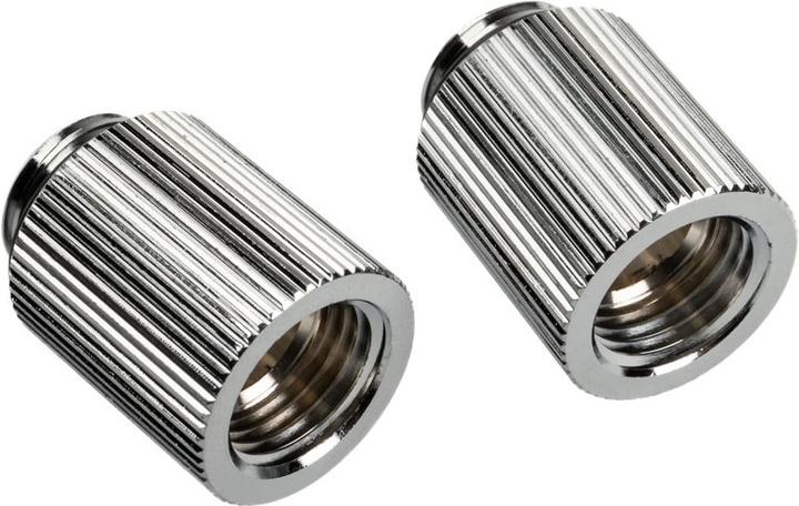 Produktbild Bitspower Touchaqua Adapter gerade G1/4 Zoll AG auf G1/4 Zoll IG - 2er Pack