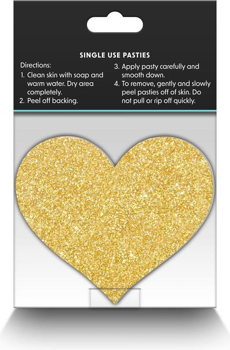 Produktbild NS Novelties Pasties Glitter Hearts 2 Pairs