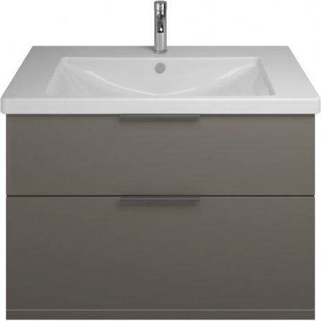 burgbad, Badmöbelset, Eqio Keramik-Waschtisch inklusive Waschtischunterschran, Breite 930 mm