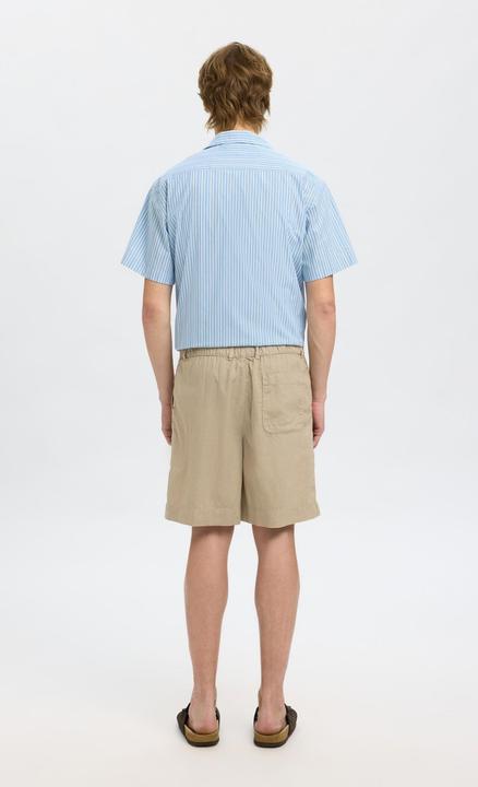 Produktbild Selected Loose Fit Shorts aus Leinengemisch (L)