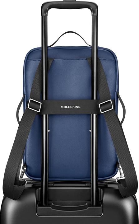 Actual product image Moleskine Professional Laptop Backpack for Office Use with Multiple Compartments and Padded Sleeve