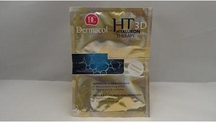 Actual product image Dermacol Ht 3D Intensive Hydrating Mask (2 Pieces) Intensive Moisturising Mask And Remodeling (16 ml)