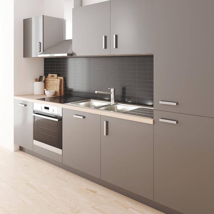 Produktbild Grohe Get Küchenarmatur, mittelhoher Auslauf, chrom