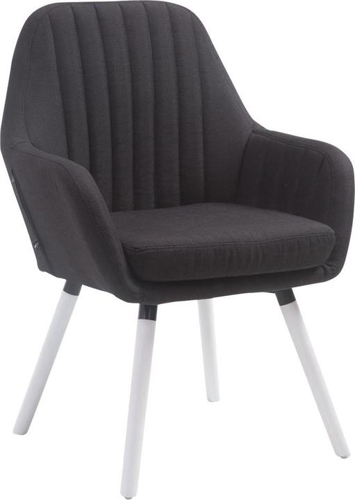 Produktbild Swisshandel24 Stuhl Florian Stoff Weiss