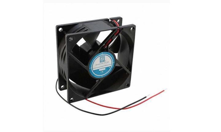 Produktbild RS PRO DC axial fan, 80x32mm 76.5cu.m/h 12V (80 mm)