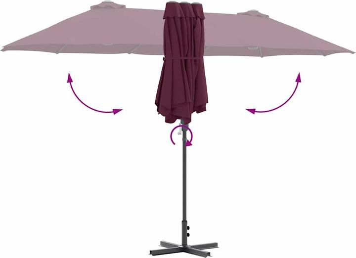 Image du produit vidaXL Garten-Sonnenschirm (1.97 m)
