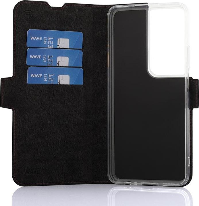 Actual product image Wave BookCase -suojakuori, Honor X7b, Smoky Sangria (Honor X7)