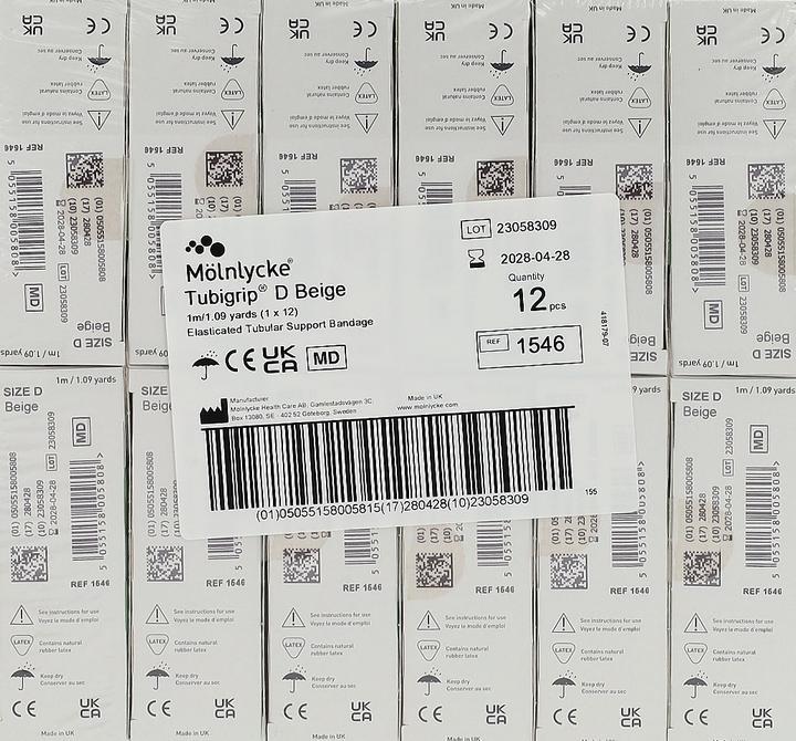 Nährwerte und Zutaten Mölnlycke Schlauchbandage beige