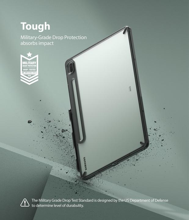 Immagine prodotto Ringke Fusion Combo Grande custodia cool con cornice in TPU per Samsung Galaxy Tab S7 11" + adesivo foldi (Galaxy Tab S7 11.0")