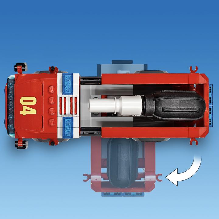 Produktbild LEGO Feuerwehreinsatz im Burger-Restaurant (60214, LEGO City)