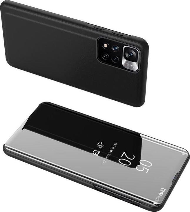 Produktbild Hurtel Clear View Case Flip Cover Realme 9 Pro + (9 Pro Plus) black (Realme 9 Pro Plus)