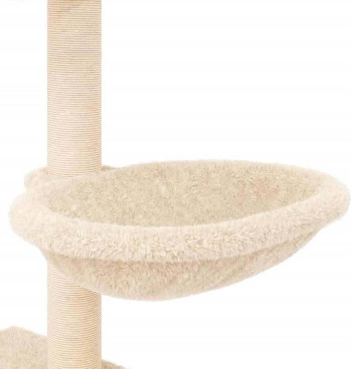 Produktbild vidaXL Kratzbaum (117 cm, Creme)