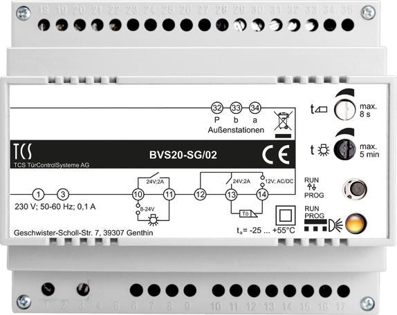 Actual product image TCS BVS20-SG/02