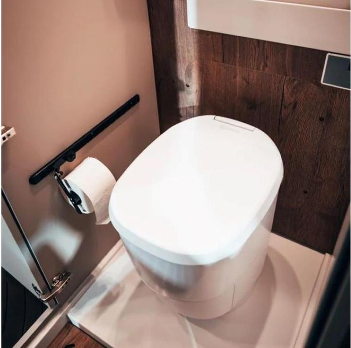 Produktbild Clesana Toilette C1 mit Rund-Sockel Weiss