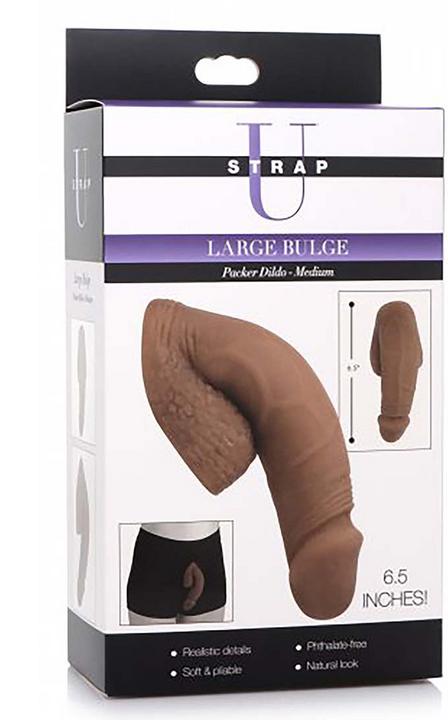Produktbild XR Brands Large Bulge Packer Dildo - 6.5" Medium