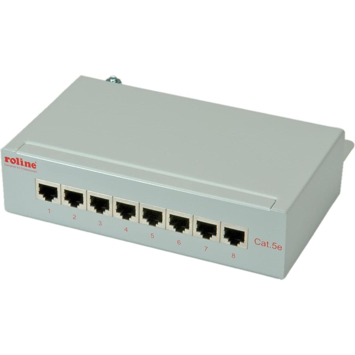 Roline Wandpatchpanel, Server Zubehör, Grau