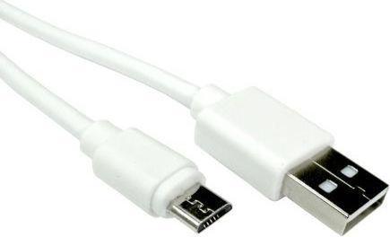 Immagine prodotto Rs Pro Kabel, USB A-Stecker - USB Micro-B-Stecker, 3m, USB 2.0, Weiss (3 m, USB 2.0)