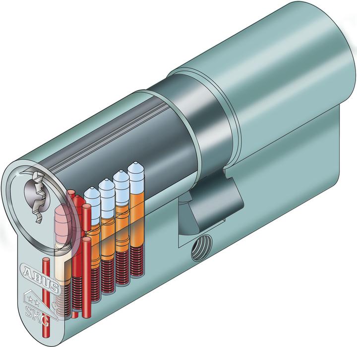 Actual product image Abus E60NP 10/45 (Half cylinder)